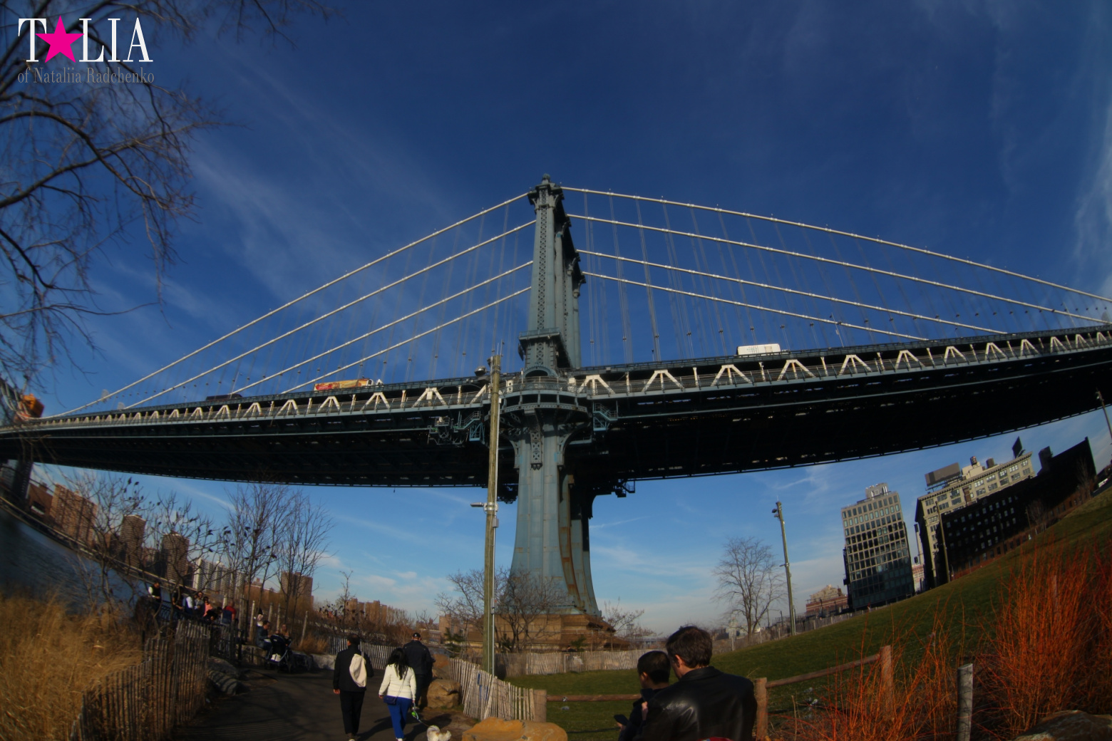 Manhattan Bridge in New York, USA